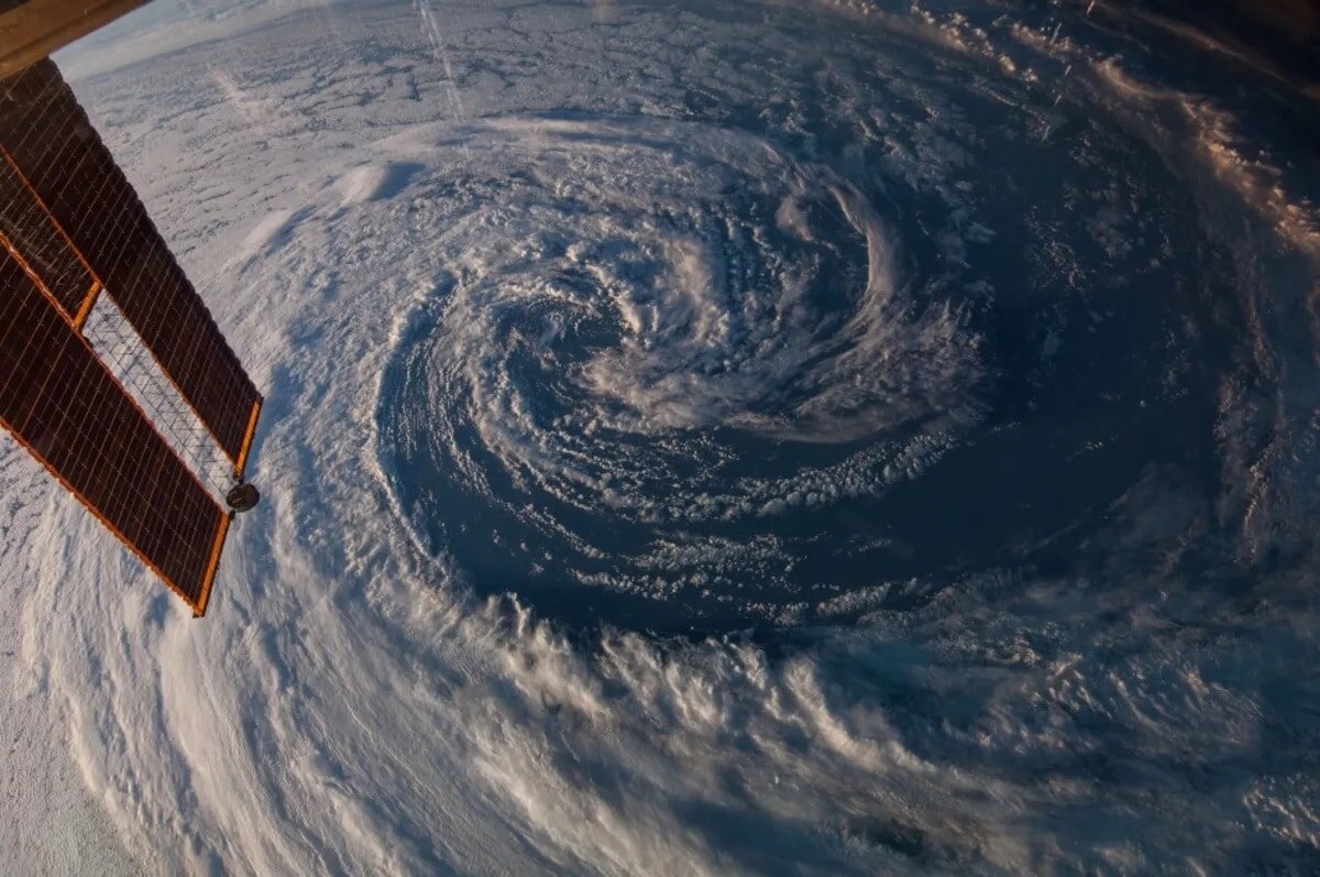    Ураган на Земле / © NASA