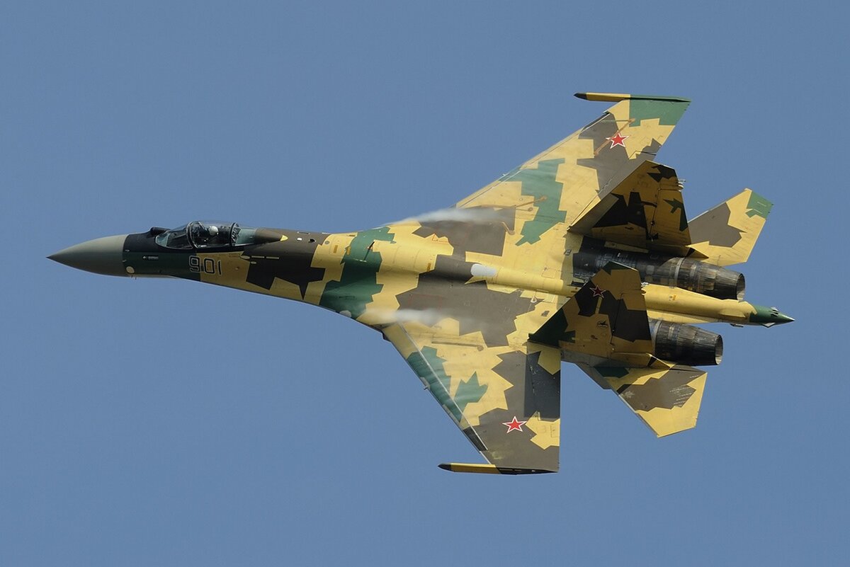 В воздухе Су-35. Фото для иллюстрации из открытых источников.