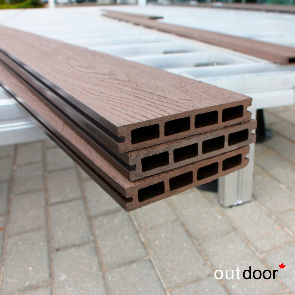 Террасная доска ДПК Outdoor со сроком службы более 25 лет