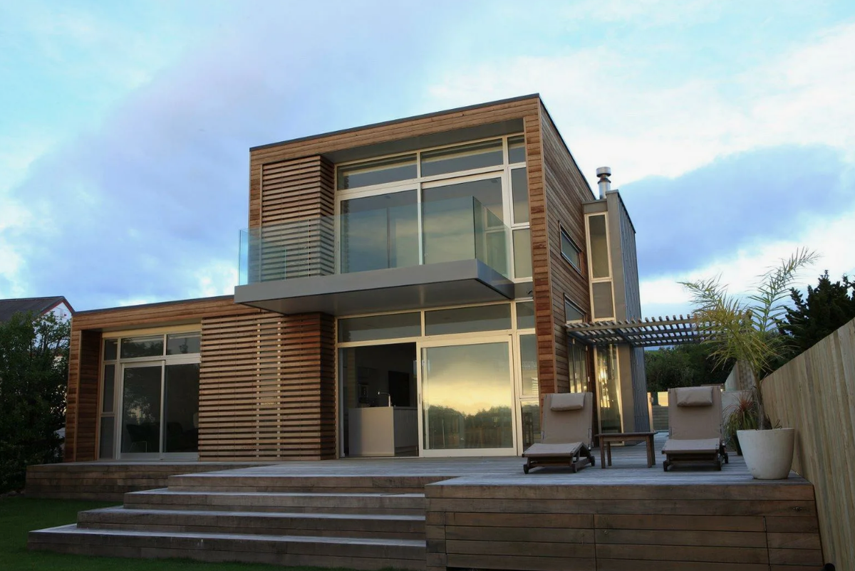 Фото загородного дома в современном стиле. Яндекс картинки.