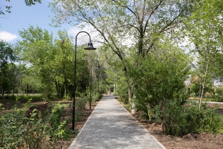    Этим летом начнутся работы по благоустройству парка в 16 мкр Оренбурга Марина Шарт