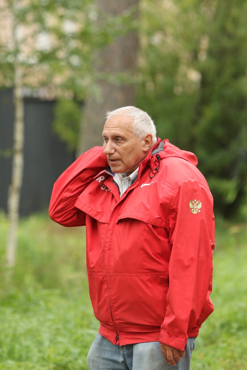 Б.Я.Вязнер на летнем Кроссе в Петергофе 2018