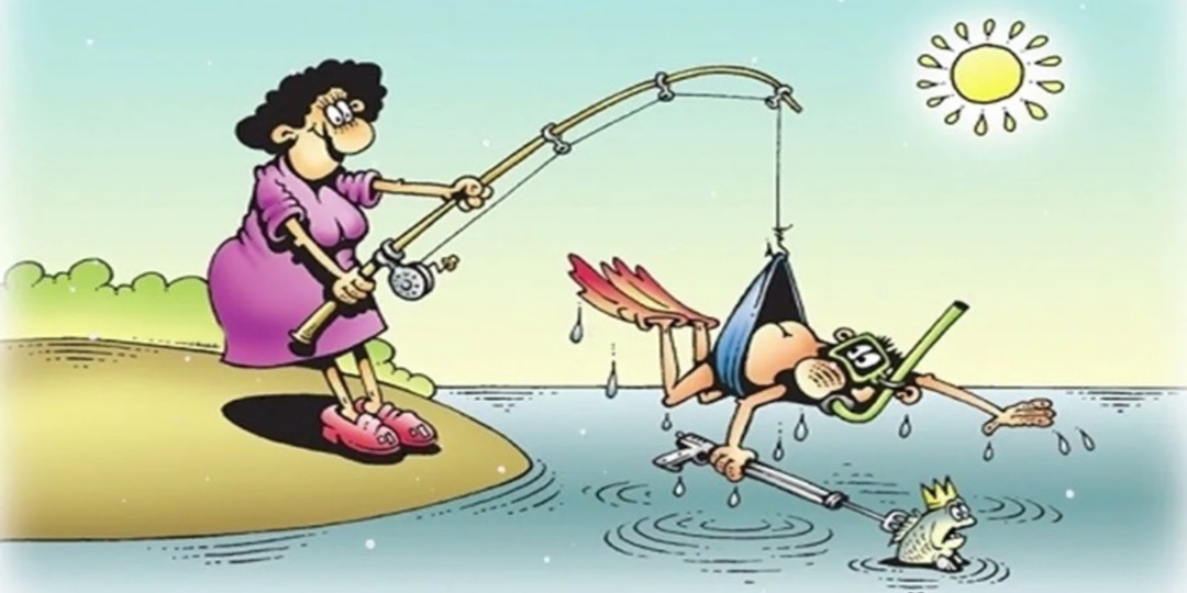 АНЕКДОТЫ ПРО ЖЕНУ И РЫБАКА! Это будет весело)))