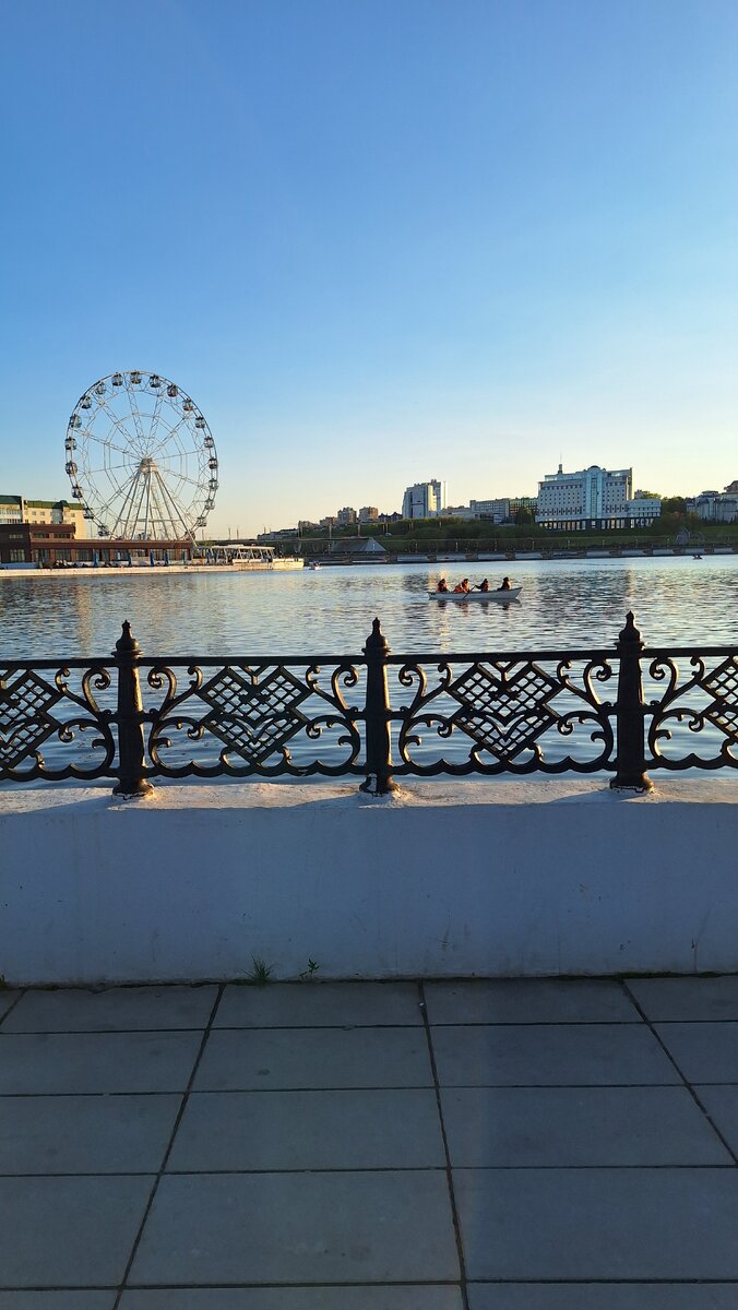 Прогулка  по залив городу.Чебоксары, за зиму соскучились