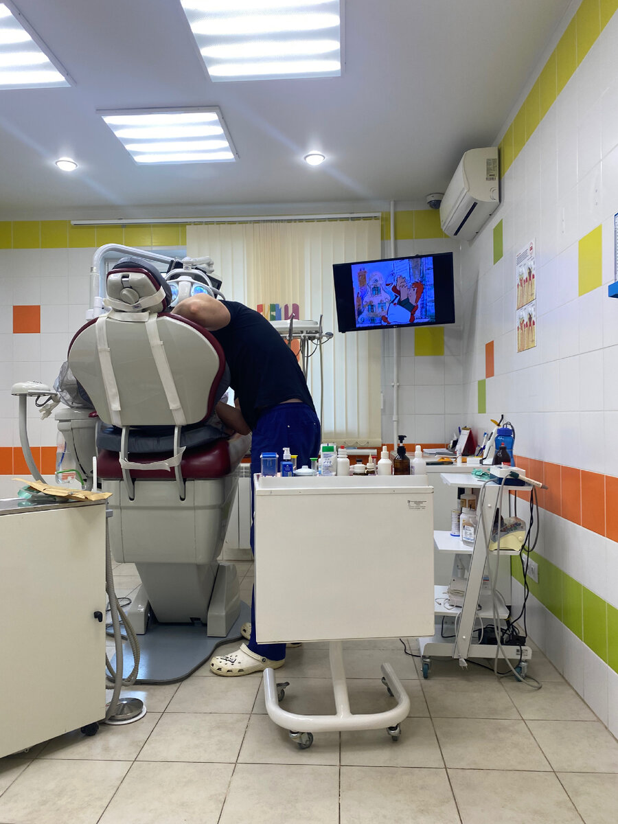 Лечили молочный зуб впервые. Всё прошло удачно 👍