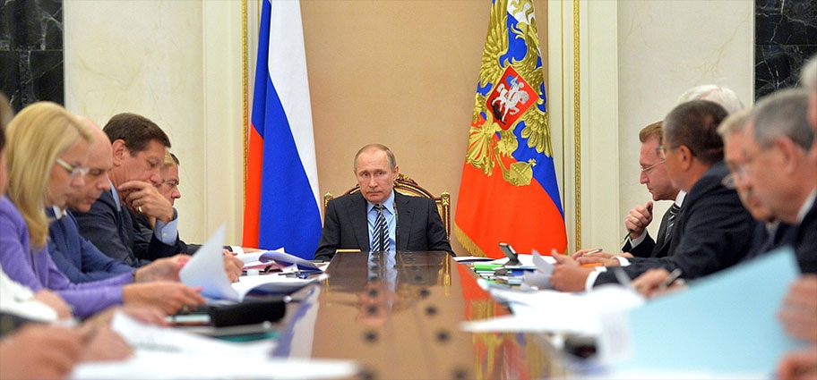 На заседании экономического совета при президенте. kremlin.ru