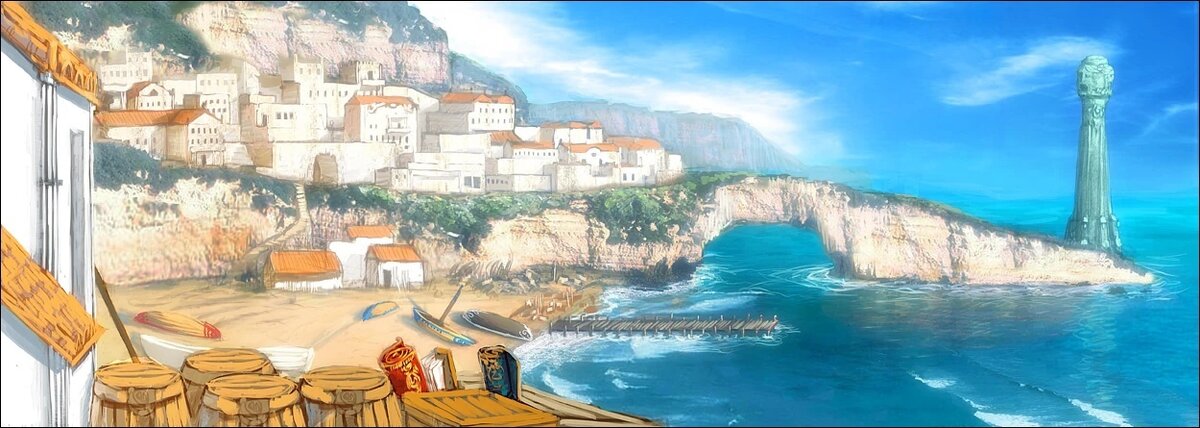 Concept art from Neverwinter Nights