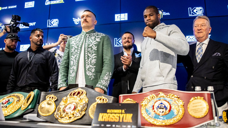    Александр Усик — Тайсон Фьюри. Global Look Press