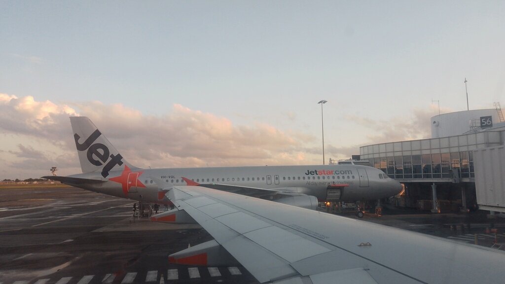 Местный аэропорт Сиднея. Фото из домашнего архива.