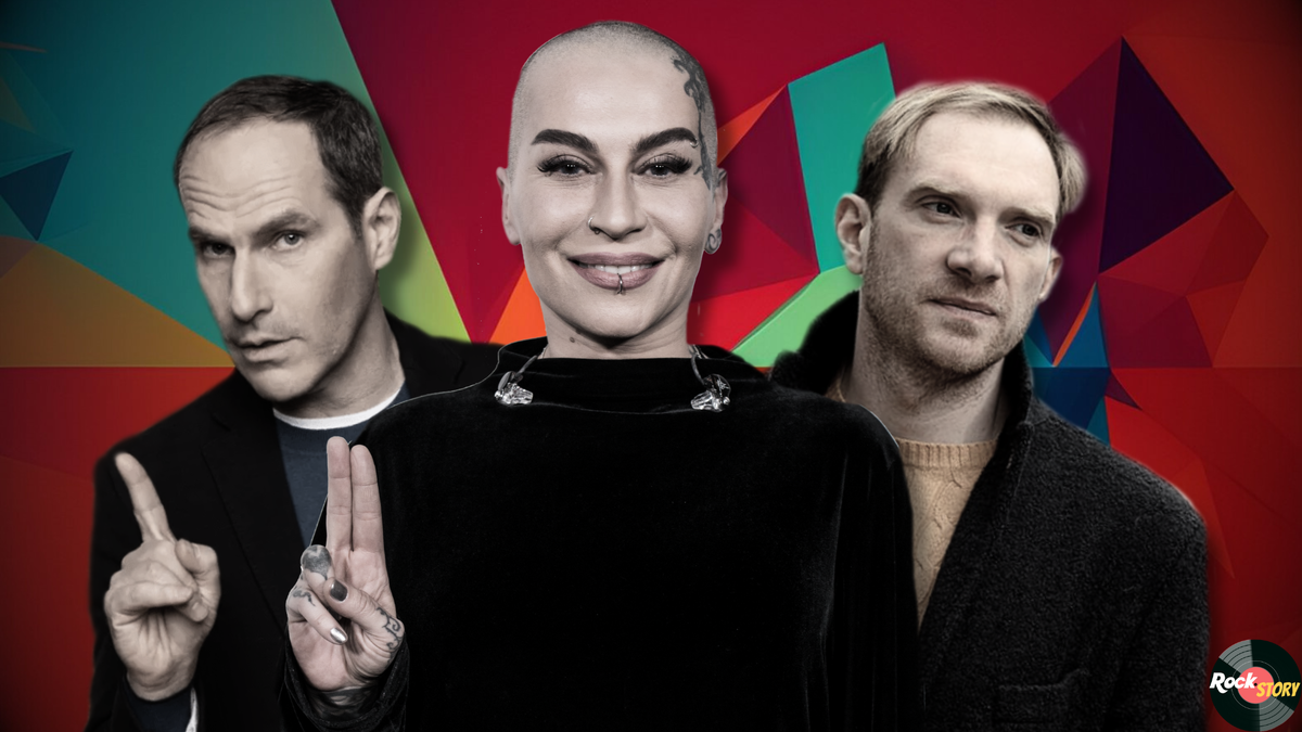 На фотографии: Михаил Шац*, Наргиз Закирова и Андрей Бурковский