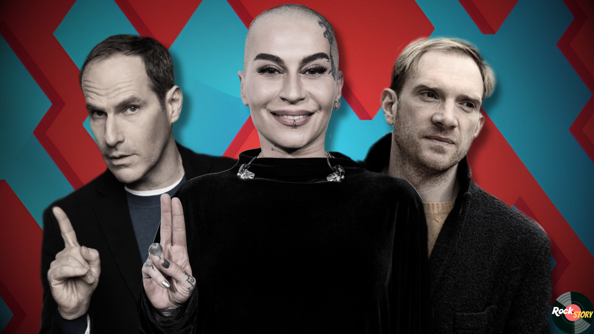 На фотографии: Михаил Шац*, Наргиз Закирова и Андрей Бурковский