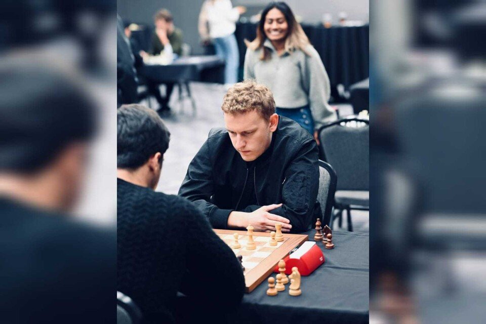   Единственный действующий алтайский гроссмейстер – 24-летний барнаулец Алексей Сорокин из личного архива героя(ев) публикации