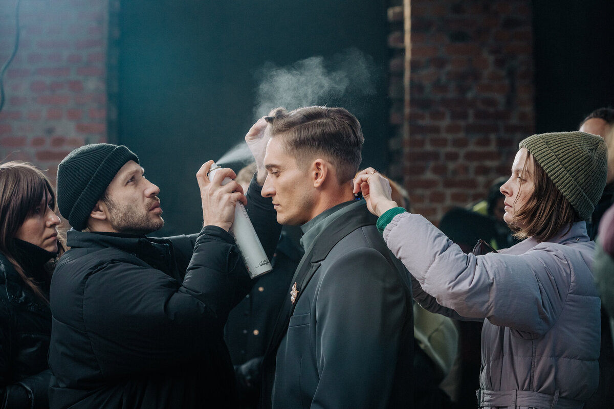 Фото: Кадр со съемок фильма "Майор Гром: Игра" (2024) 