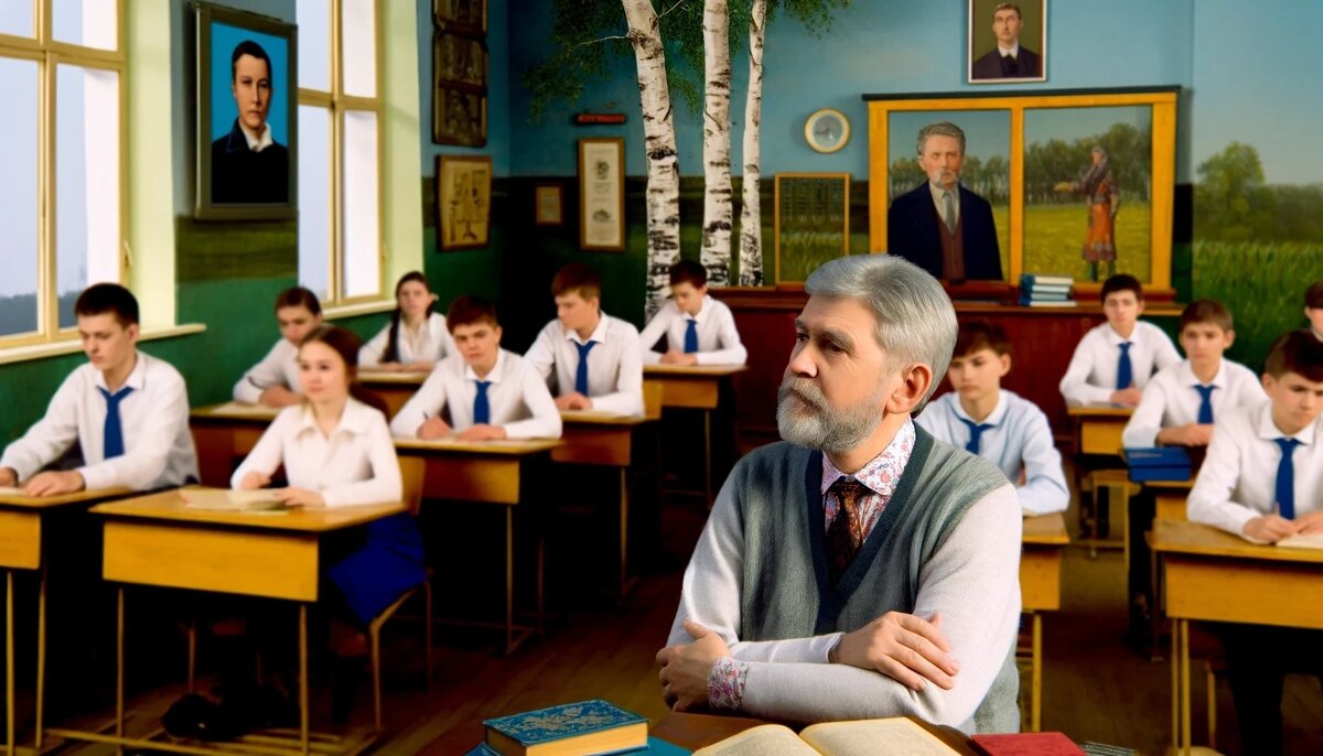 Вернуться в свои школьные годы.