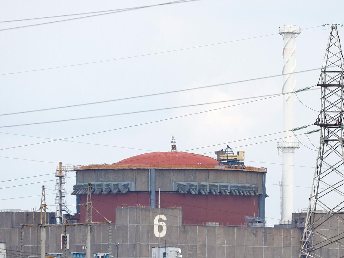    Шестой энергоблок Запорожской АЭС© РИА Новости / Таисия Воронцова