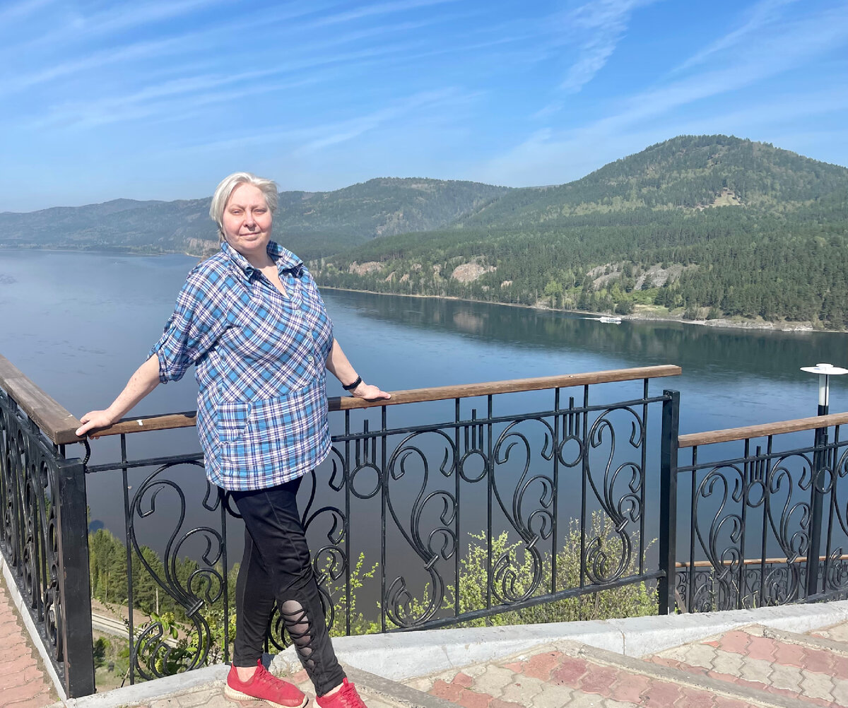 Автор на обзорной площадке