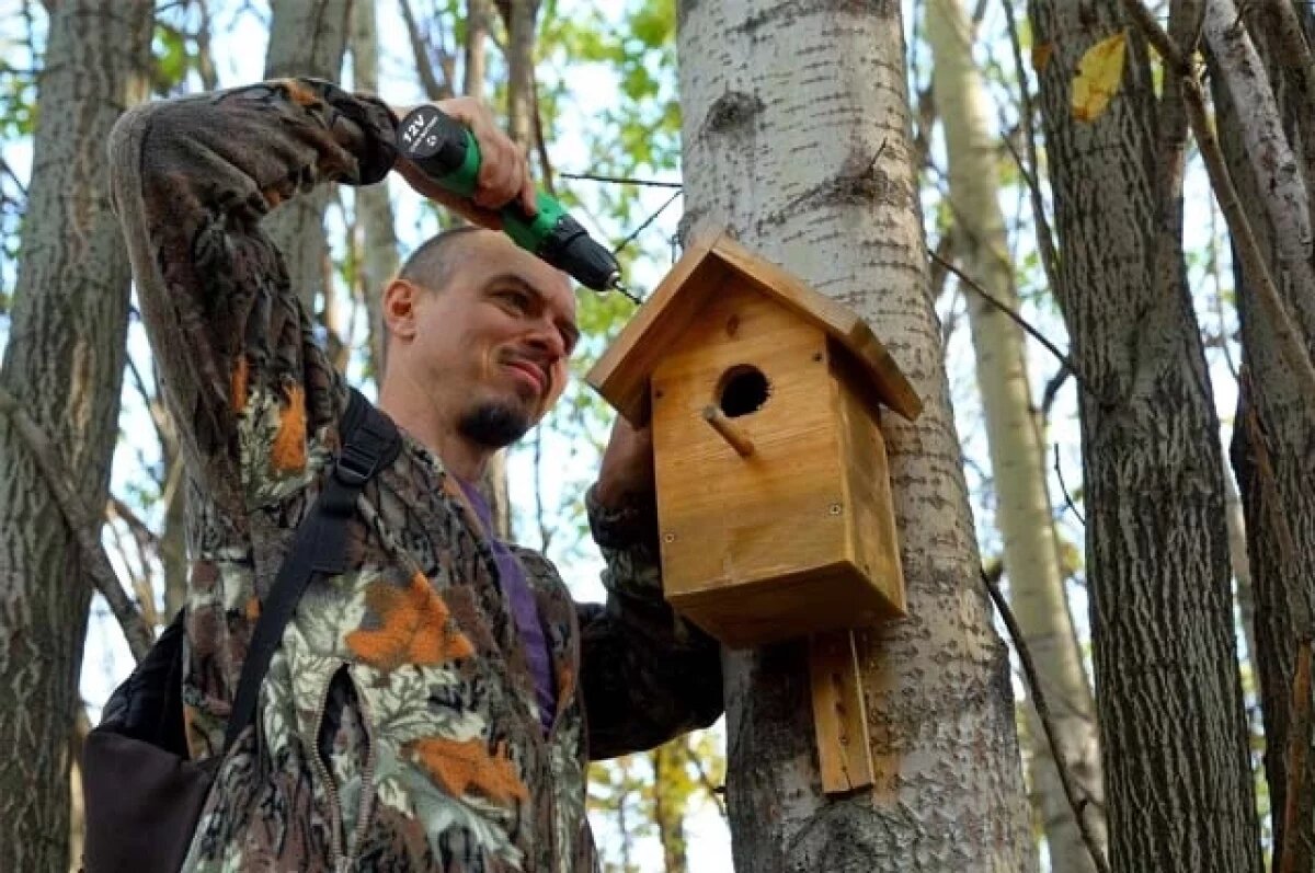    Юрий Хохлов уверен, что каждый может внести свой вклад в сохранение природы.