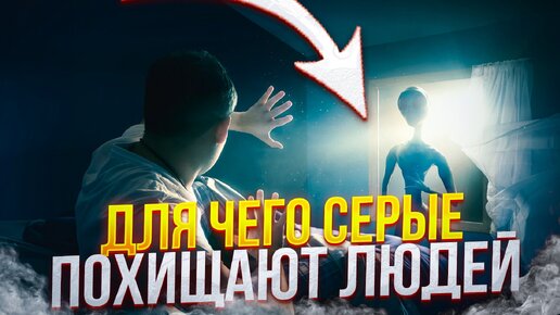 Для чего серые похищают людей? СТРАШНАЯ ИСТОРИЯ от очевидца.