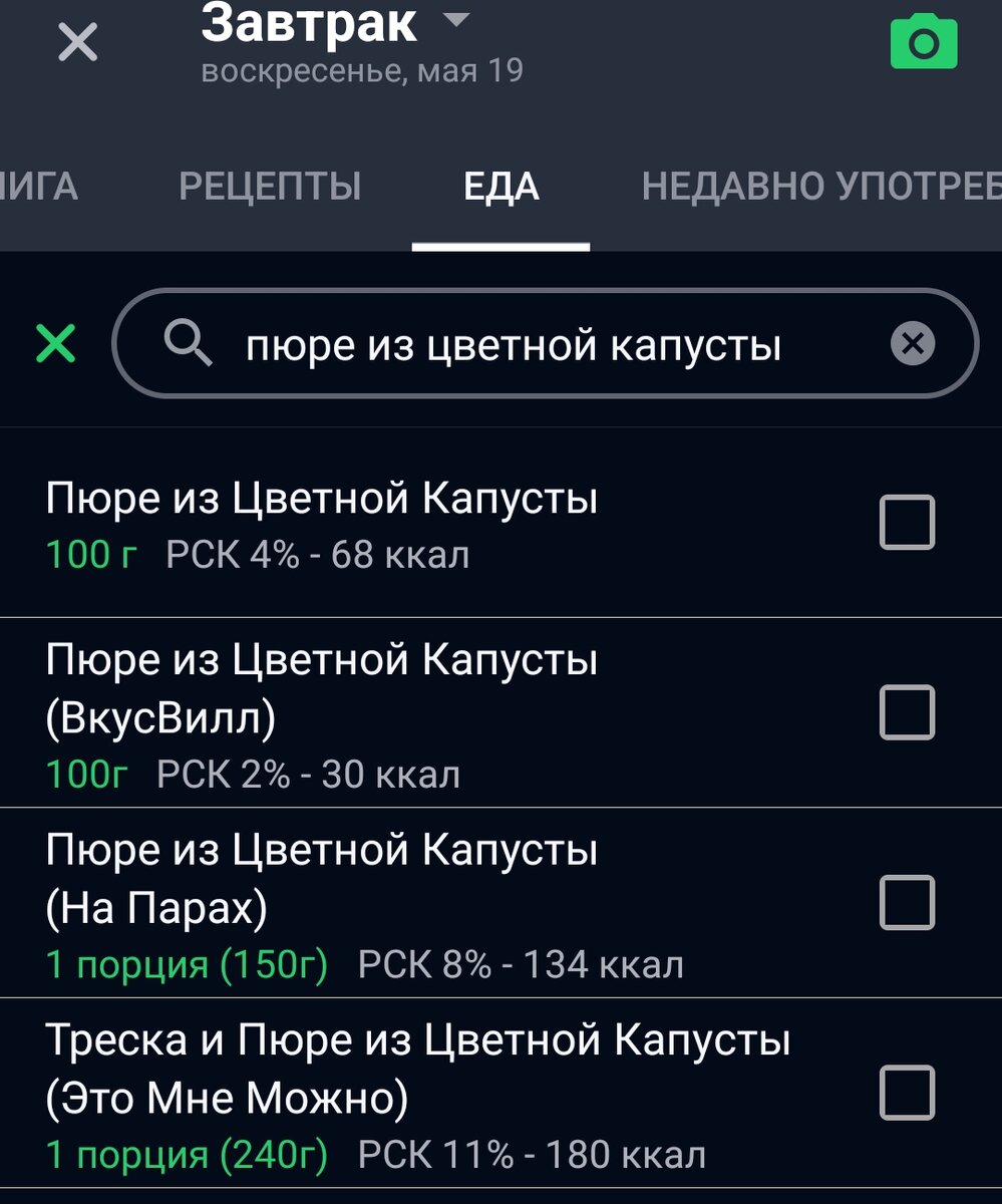 Простой расчёт калорийности готовых блюд | Татьяна на ПП | Дзен