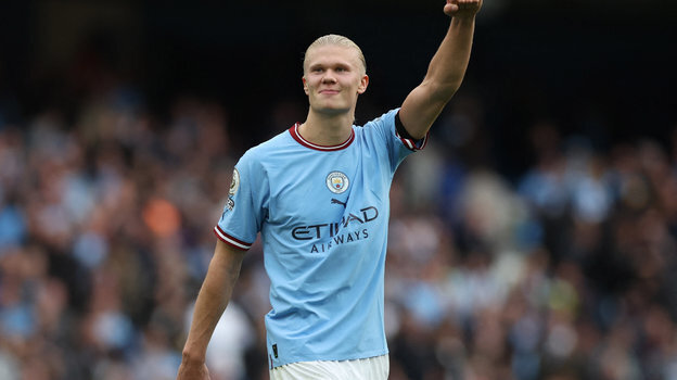    Эрлин Холанн, игрок «Манчестер Сити». Reuters