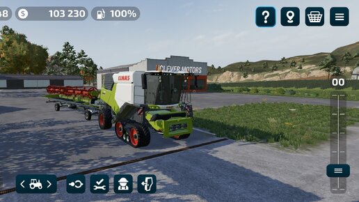 Продал рапсовое масло и купил комбайн - Farming Simulator 23