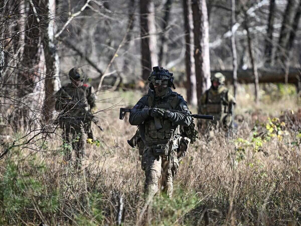    Российские военнослужащие в зоне проведения спецоперации© РИА Новости / Станислав Красильников