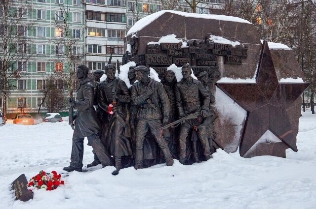    Памятник народному ополчению. Фото: mos.ru