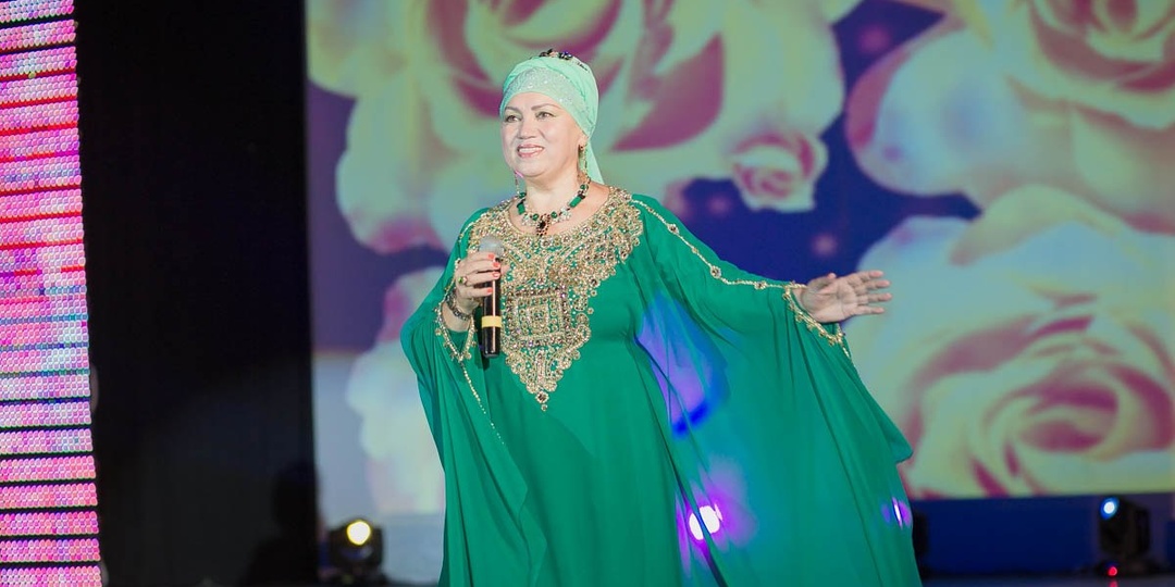 Халида Бигичева на концерте "Татарча солянка", 2016 год