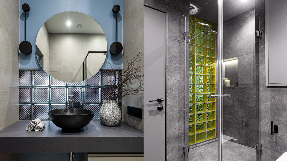 Проекты студии Бычковых (слева) и студии Ingresso Interiors (справа)