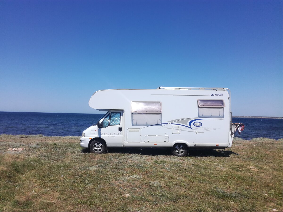 Наша стоянка на Тарханкуте