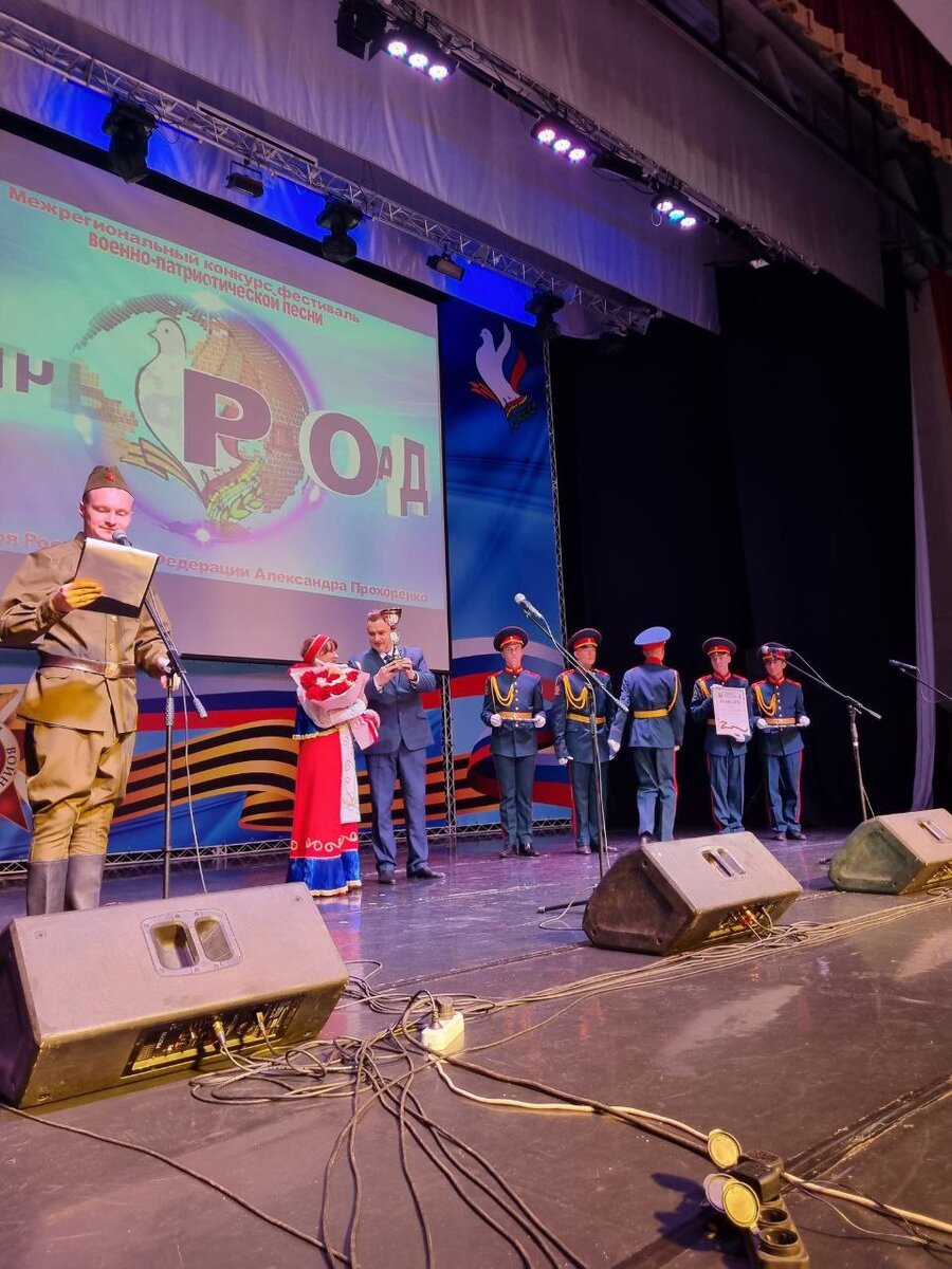  📷    В Оренбурге наградили победителей фестиваля «Долг. Честь. Родина» Кристина Просвиркина