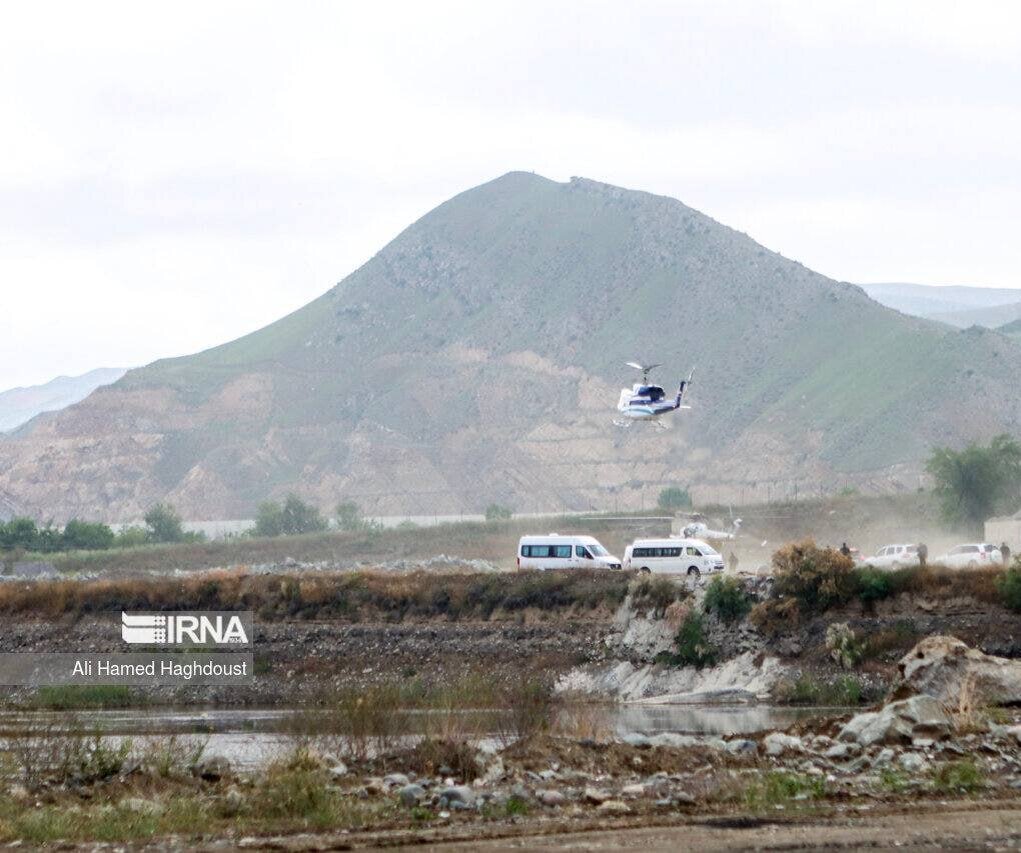 Последнее фото вертолёта Раиси