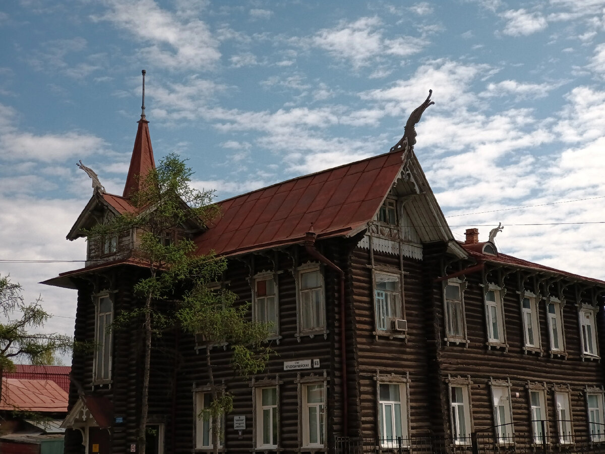 "Дом с драконами" одна из визиток Томска