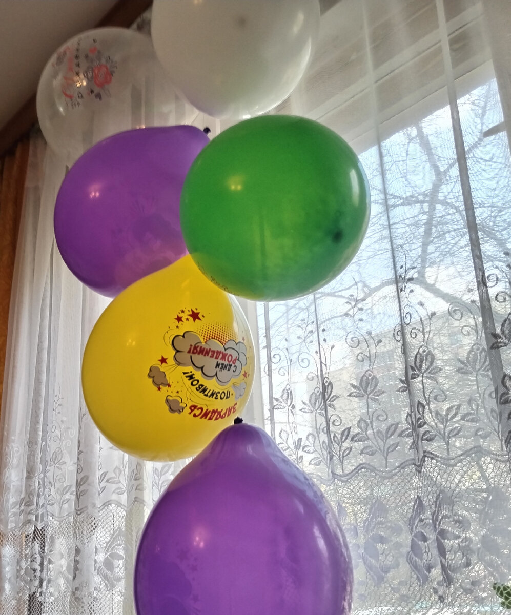 Шарики в честь дня рождения внучки! из личных фото автора Лидии Шатиловой