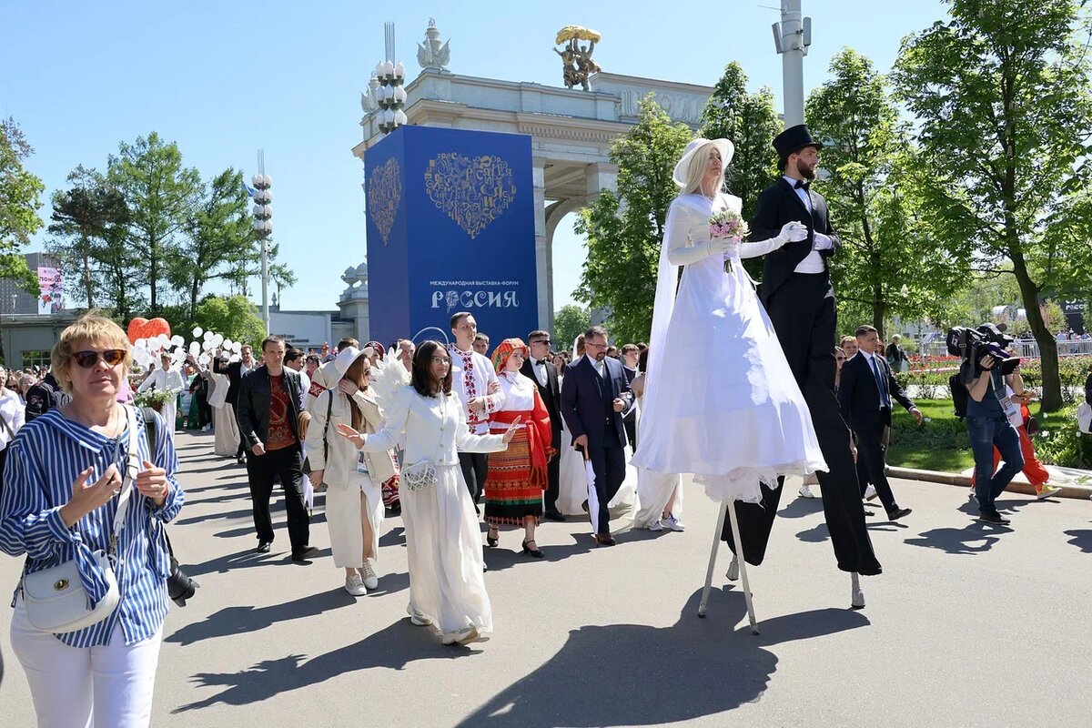 📷    На Международной выставке-форуме «Россия» завершился первый свадебный фестиваль Кристина Просвиркина