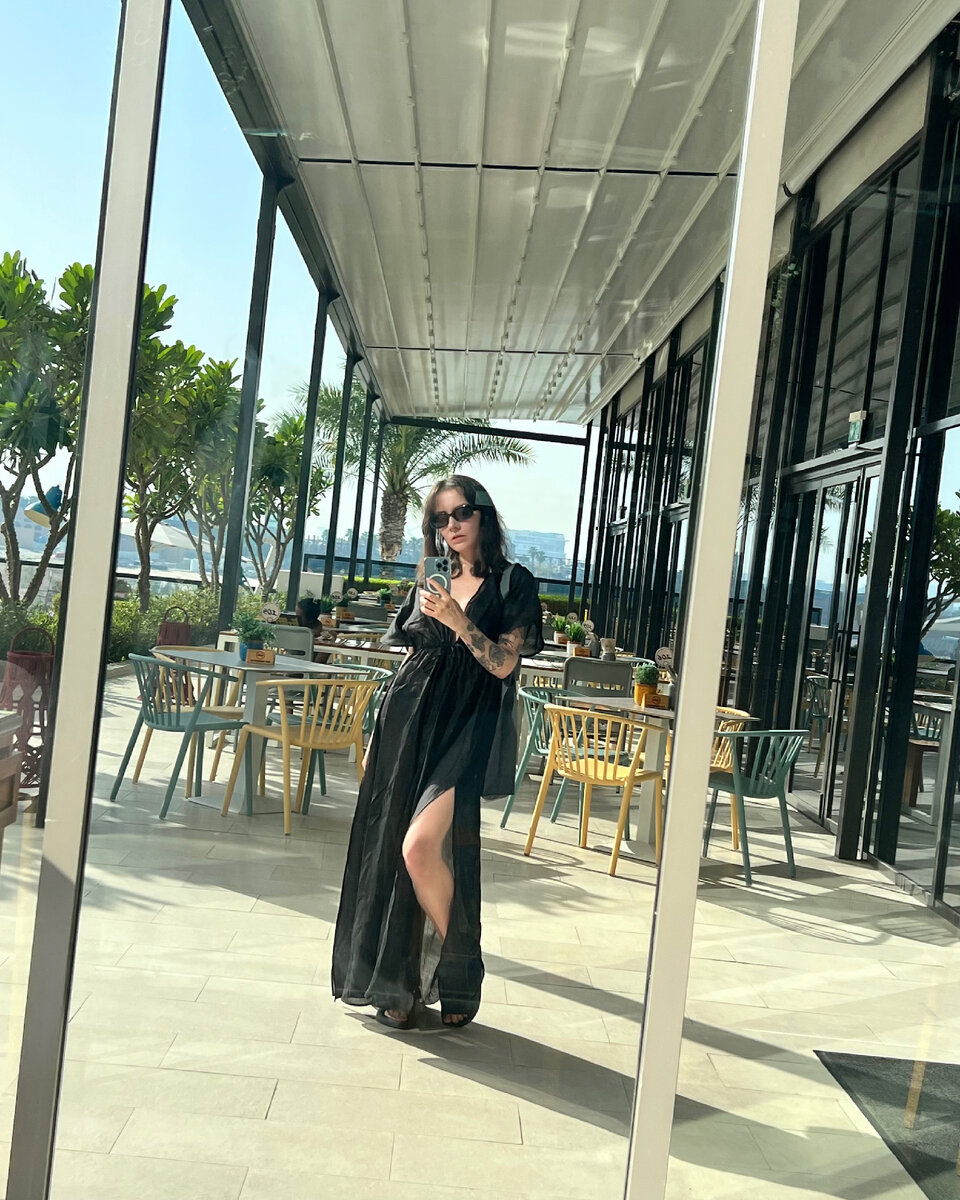 Шикарное пляжное платье из хлопка для Дубая
