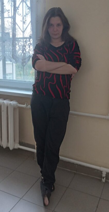 На фото - Кристина. НИКОЛЬСКОЕ . 27.09.2023