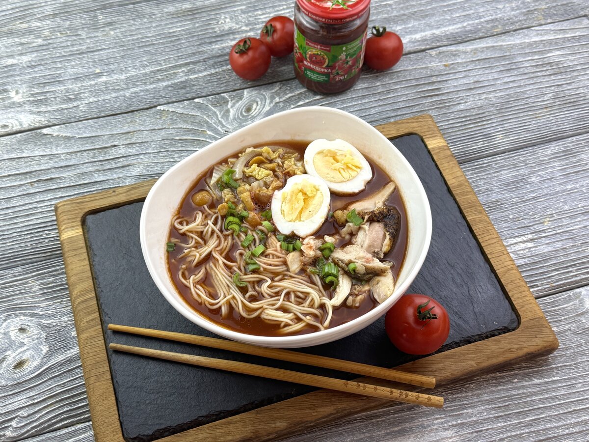 Японский рамен🍜 | Помидорка | Дзен