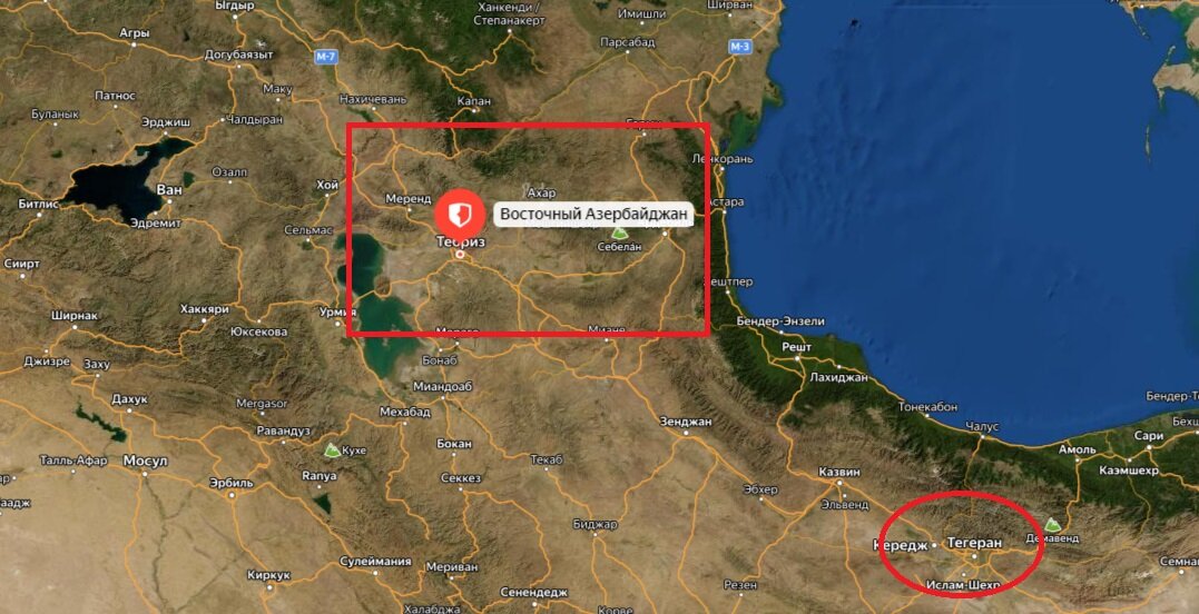 Район катастрофы