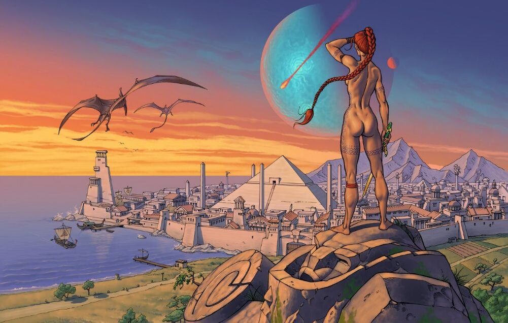  Художник Алексей Липатов  Концепт-АРТ под названием " Эпоха Эньи  "