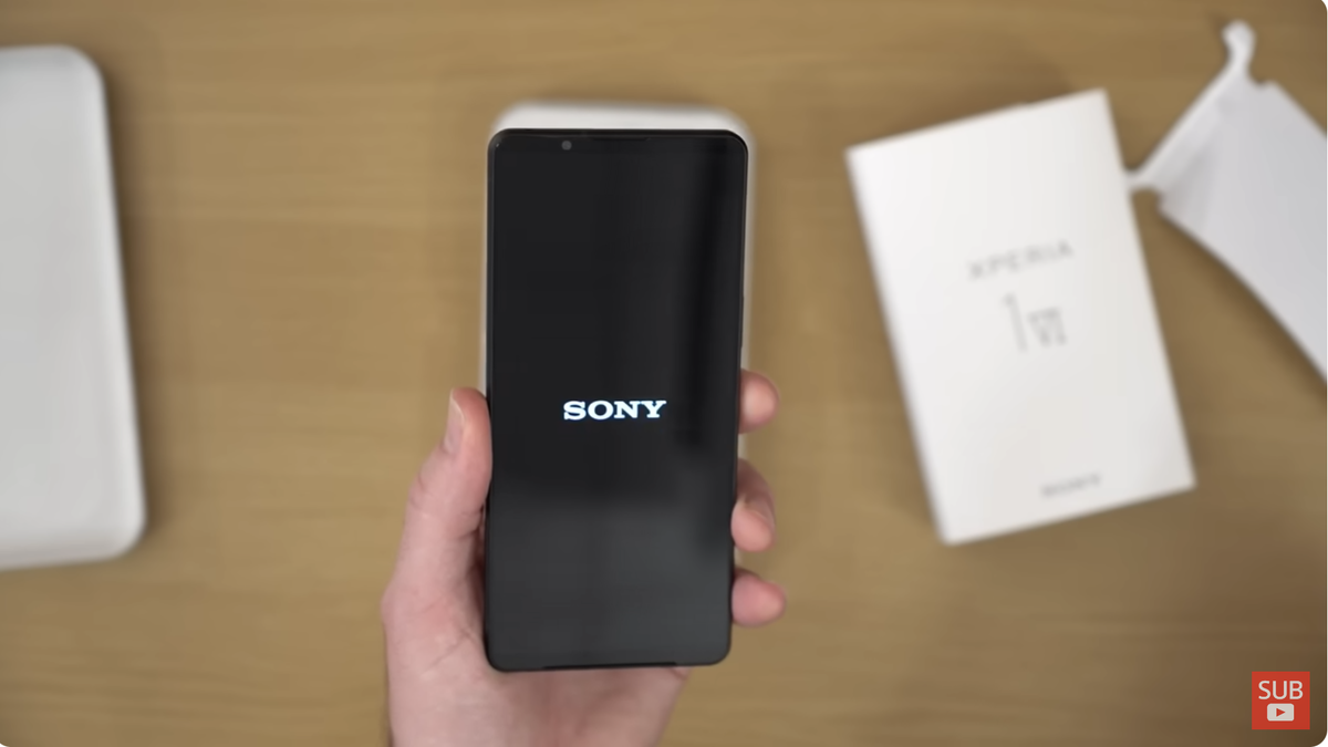 Xperia 1 VI - скриншот с ютуб канала Sony