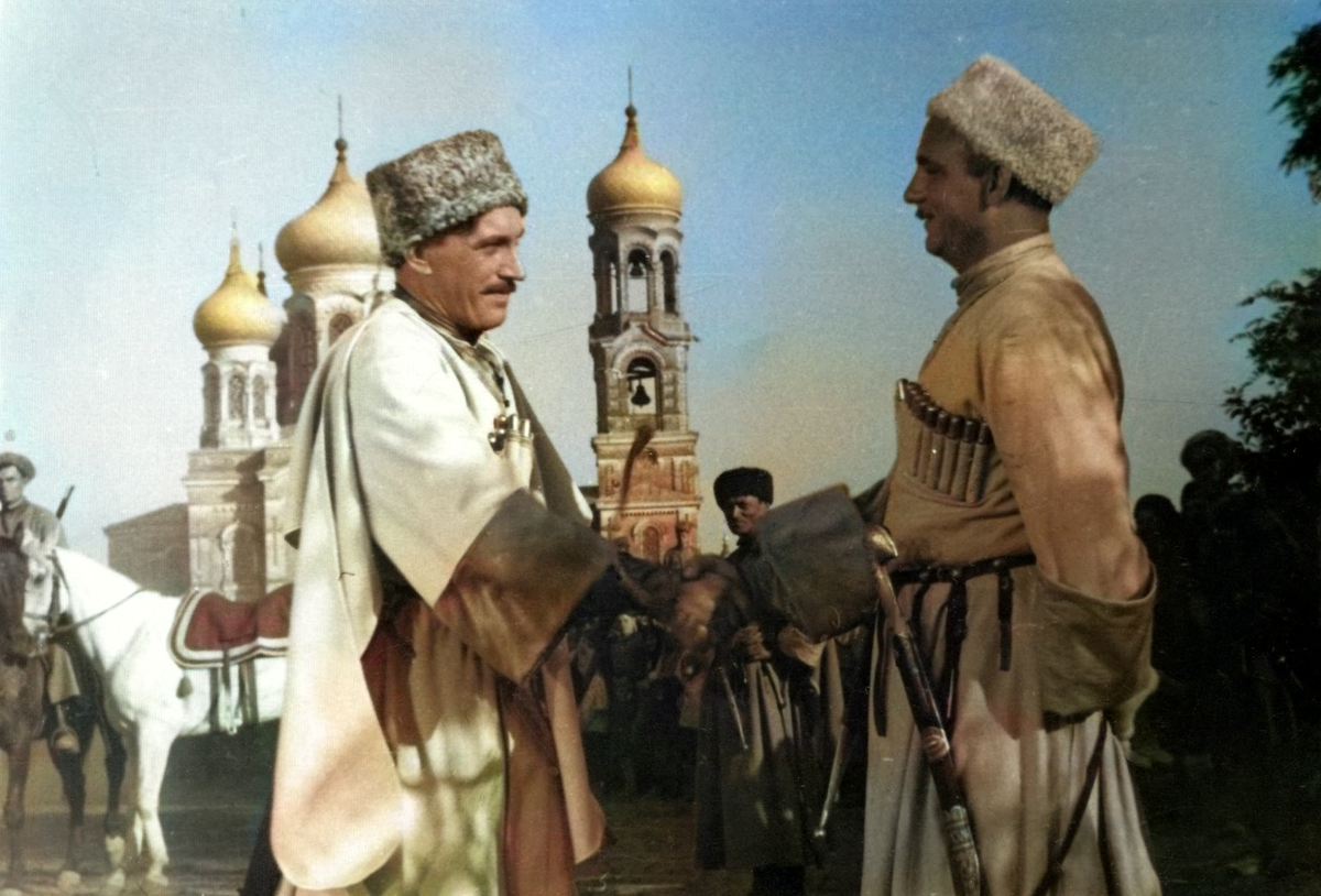  Сорокин и Кочубей. Кадр из фильма "Кочубей"