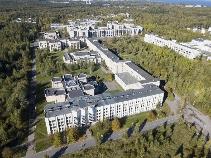 Alma mater с высоты птичьего полёта