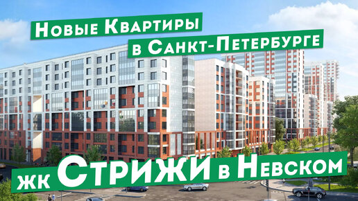 Новая Квартира в Санкт-Петербурге, ЖК Стрижи в Невском. Центр Недвижимости РК Севастополь.