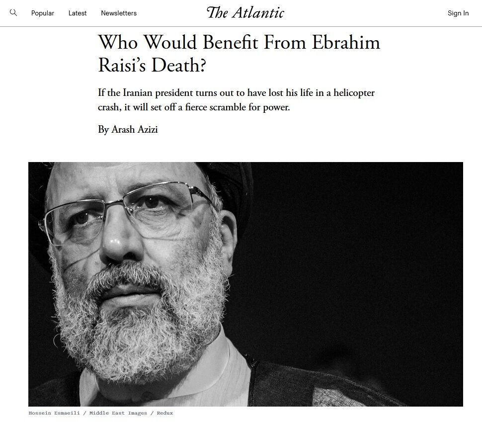    Фото: скриншот статьи в The Atlantic