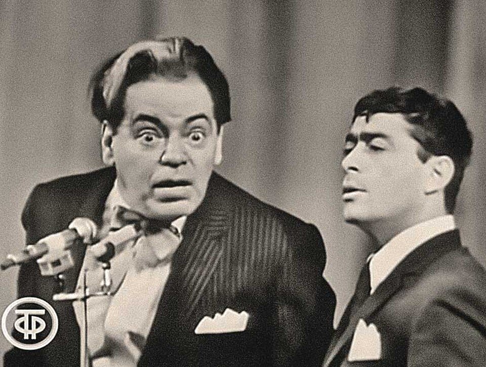    Аркадий Райкин заметил талант Романа и пригласил молодого одессита в Ленинград. Фото: Архив ВГТРК Гостелерадиофонд