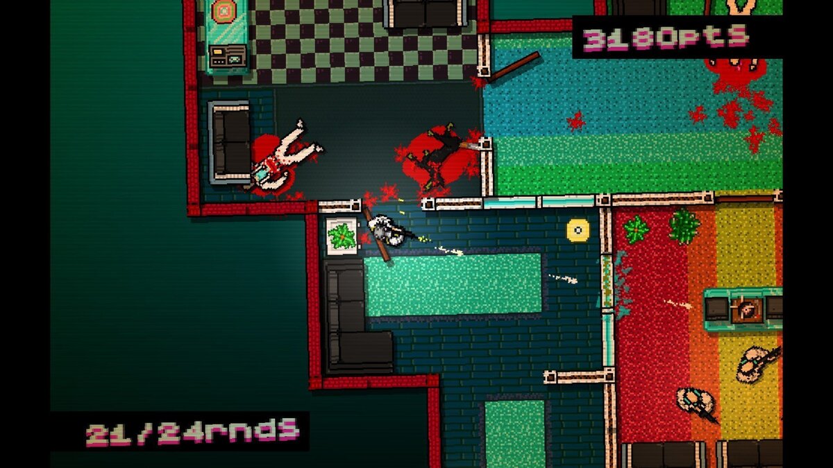 Скриншот из Hotline Miami