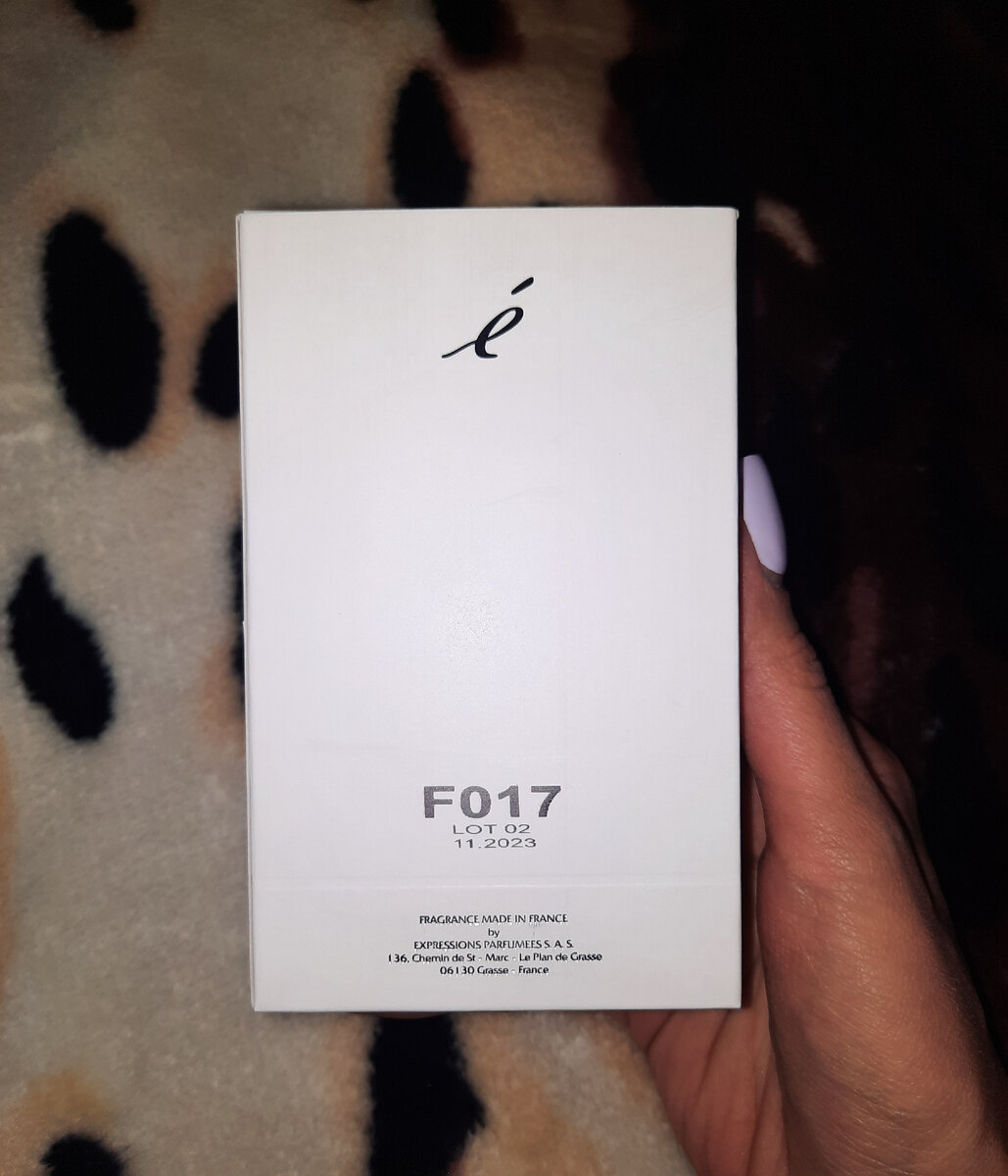 Парфюмированная вода Equivalent F017