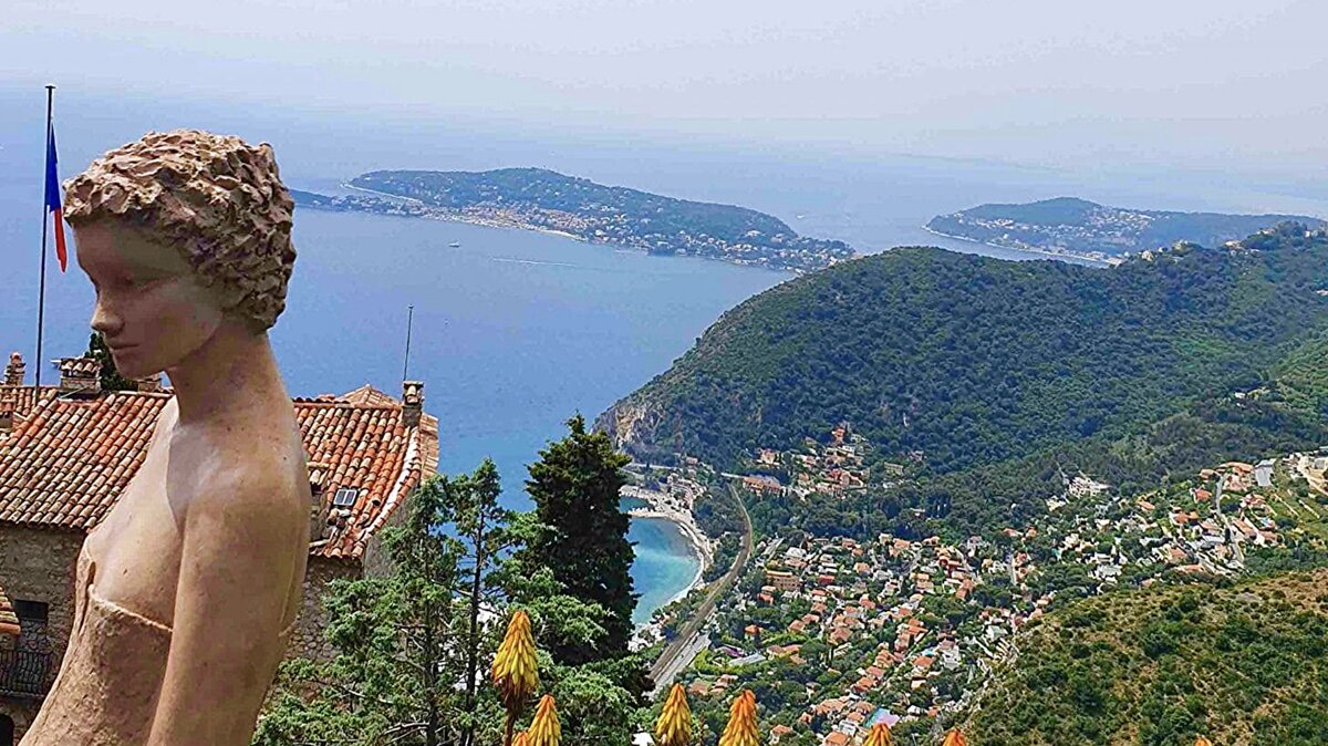 Экзотический сад Jardin Exotique d'Eze на лазурном побережье Франции
