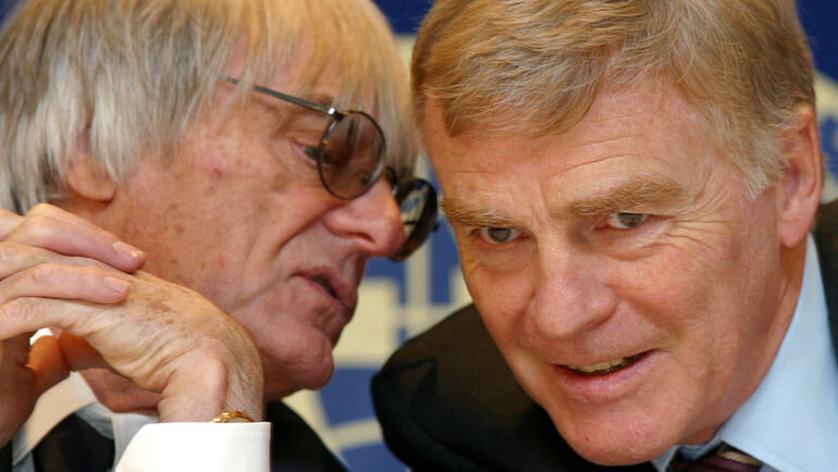 Берни Экклстоун (слева) и Макс МОСЛИ. Фото REUTERS